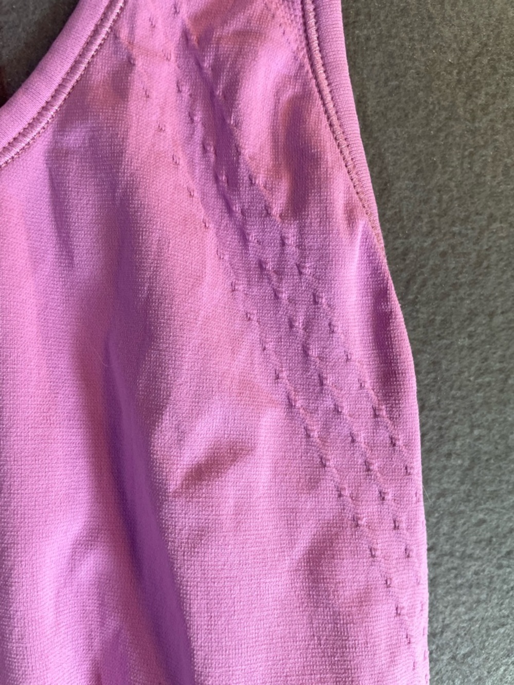 Athleta Pink Racerback Performance Tank - Picture 3 of 5